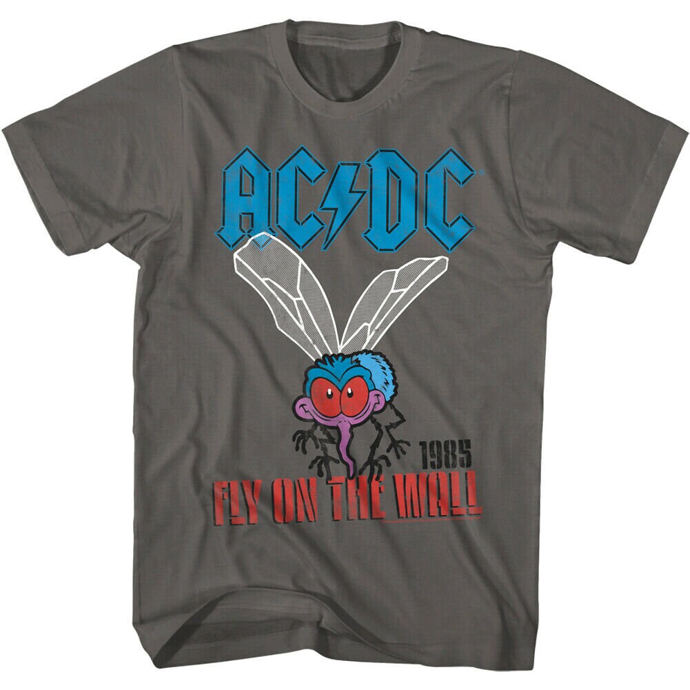 AC/DC Men's T-shirt Fly on the Wall Album Cover Graphic - Etsy Canada