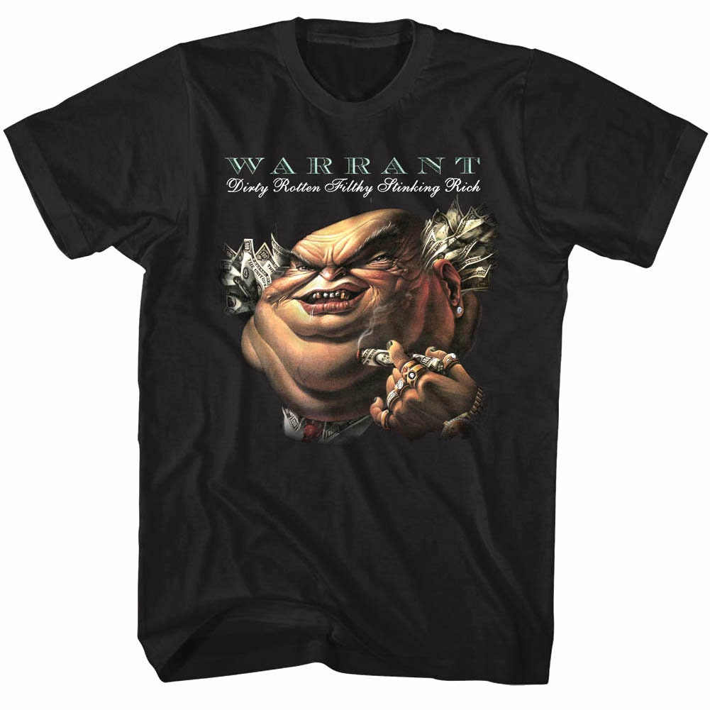 Warrant-shirt Dirty Rotten Filthy Stinking Rich Album T-shirts - Etsy