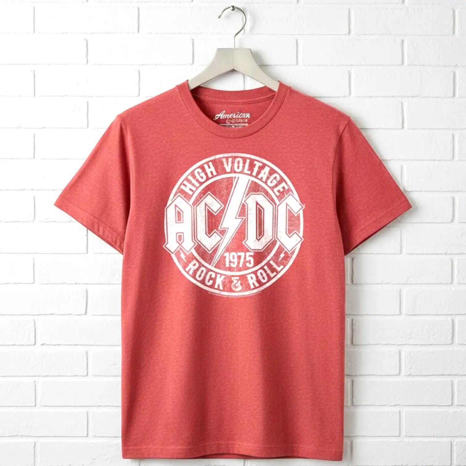 【AC/DC】Tシャツ⑥ Sサイズ ロックTシャツ バンドTシャツ パンク AC/DC エーシー ディーシー 地獄