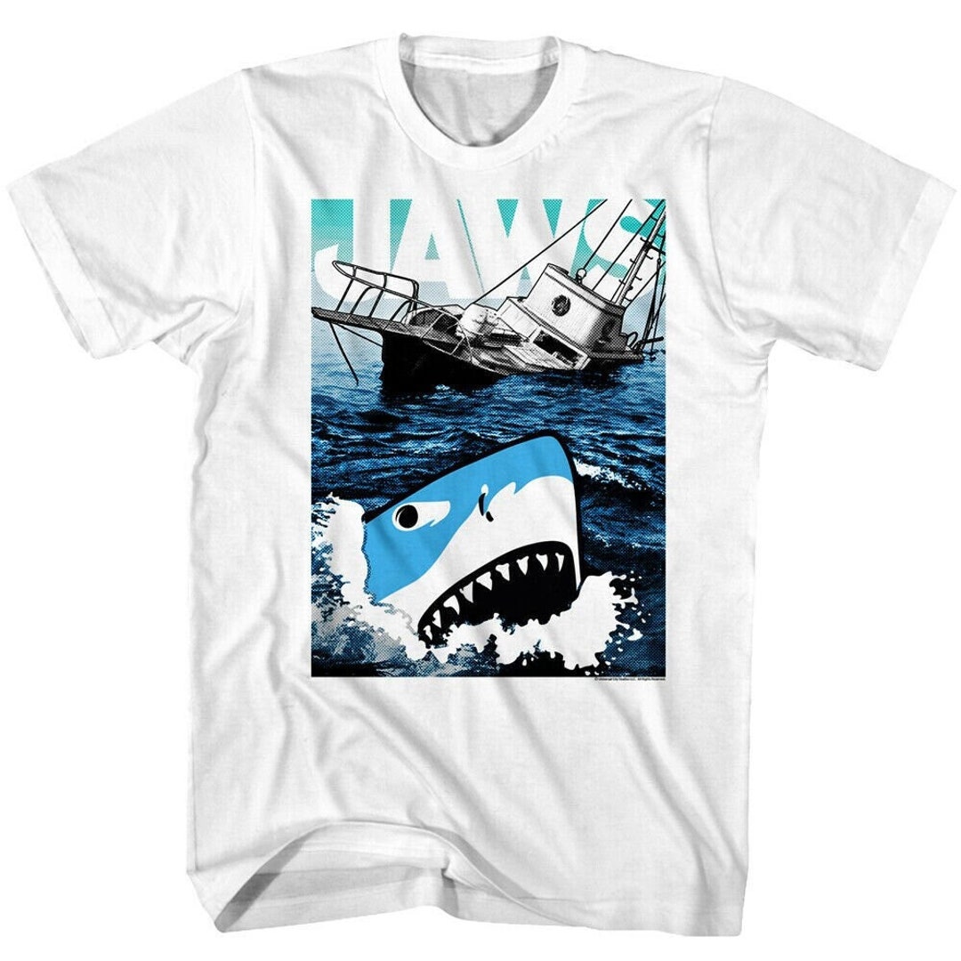 Jaws Comic Art Poster T-Shirt | BoxLunch