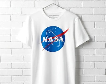 NASA Meatball Logo T-shirt Space Agency Retro Tee