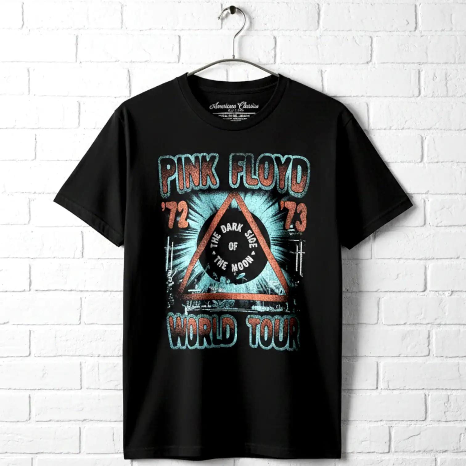 Pink Floyd '72-'73 World Tour T-shirt: Dark Side of the Moon