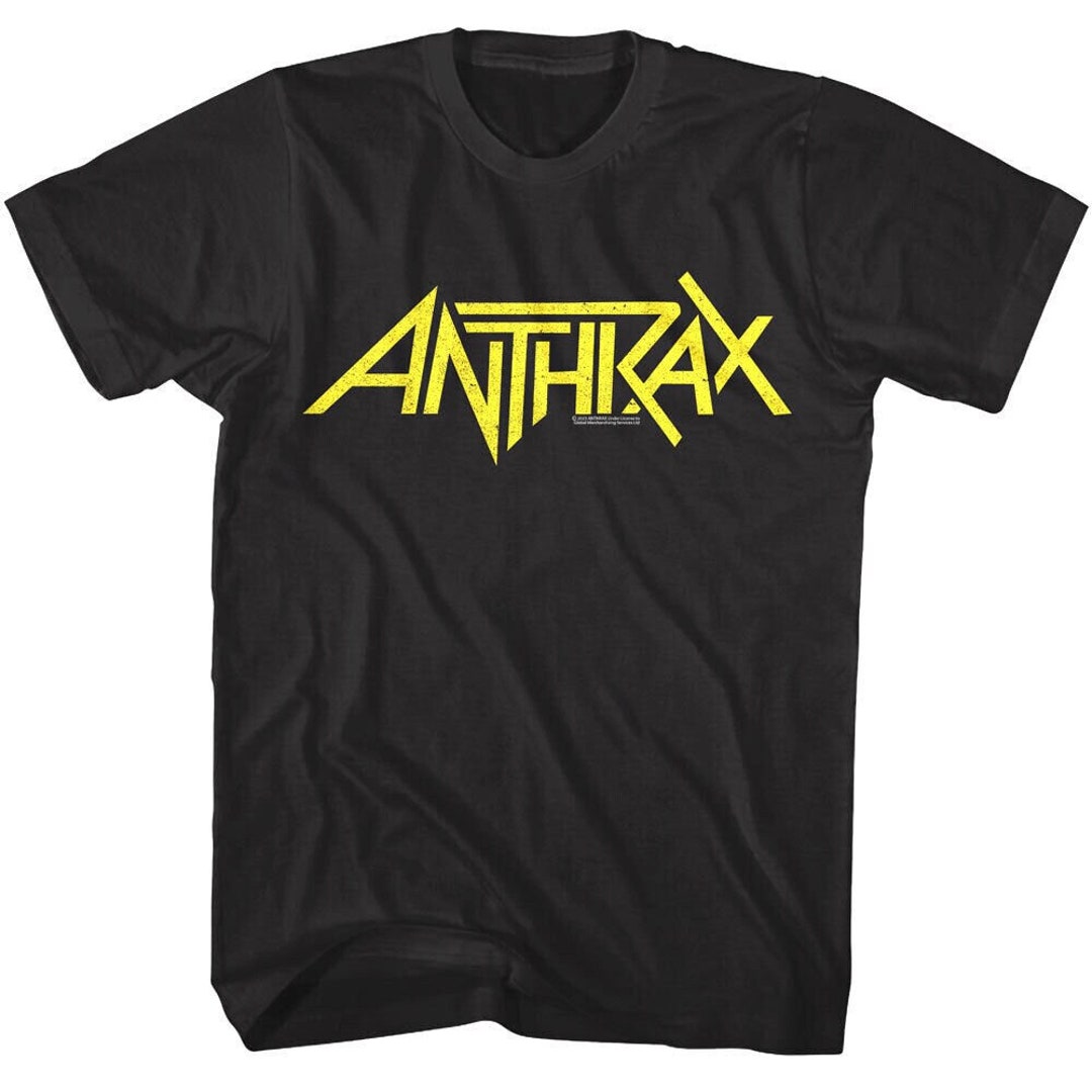 Anthrax Logo Shirt Thrash Heavy Metal Album Band Merch - Etsy