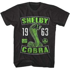 Carroll Shelby Men&#39;s T Shirt 60s Cobra Snake Logo Graphic Tee American Muscle Car Shirts Motor Car Lover Merch Cool Gift For Friend