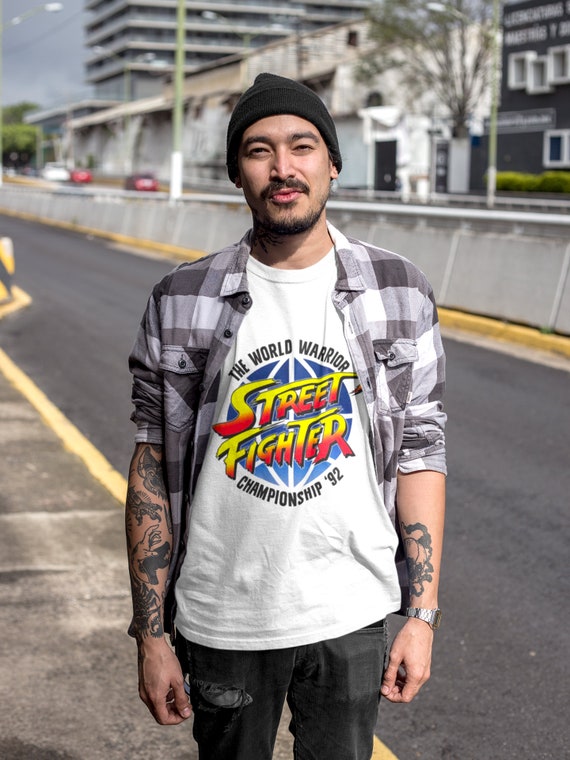 Street Fighter 2 Men's T-shirt World Warrior Championship - Etsy 日本