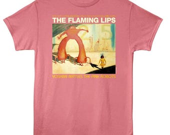 Flaming Lips Shirt 2003 Yoshimi Battles the Pink Robots Tour Tee