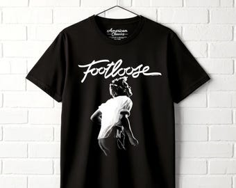 Footloose T-Shirt: Retro 80s Dance Movie - Kevin Bacon Design