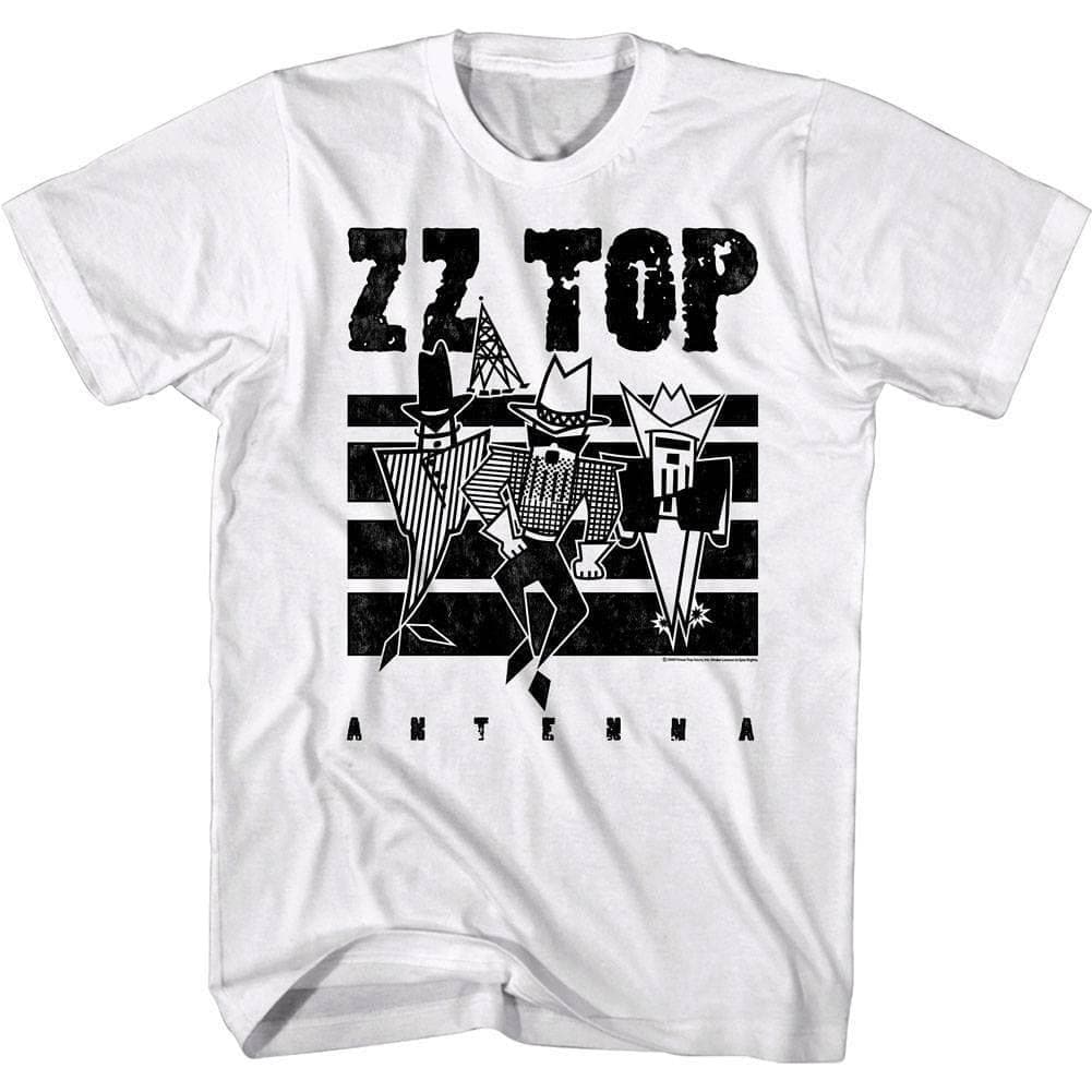 ZZ Top Antenna Album Cover T-shirt: Vintage Rock Band Concert