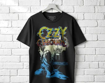 Ozzy Osbourne Blizzard of Oz Cover T-shirt Retro Graphic Tee - Etsy