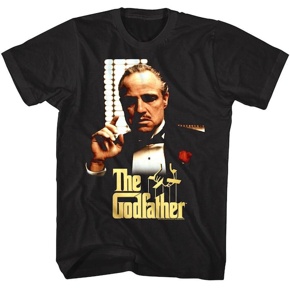 The Godfather Don Corleone T-shirt Solid Gold Don Big and Tall