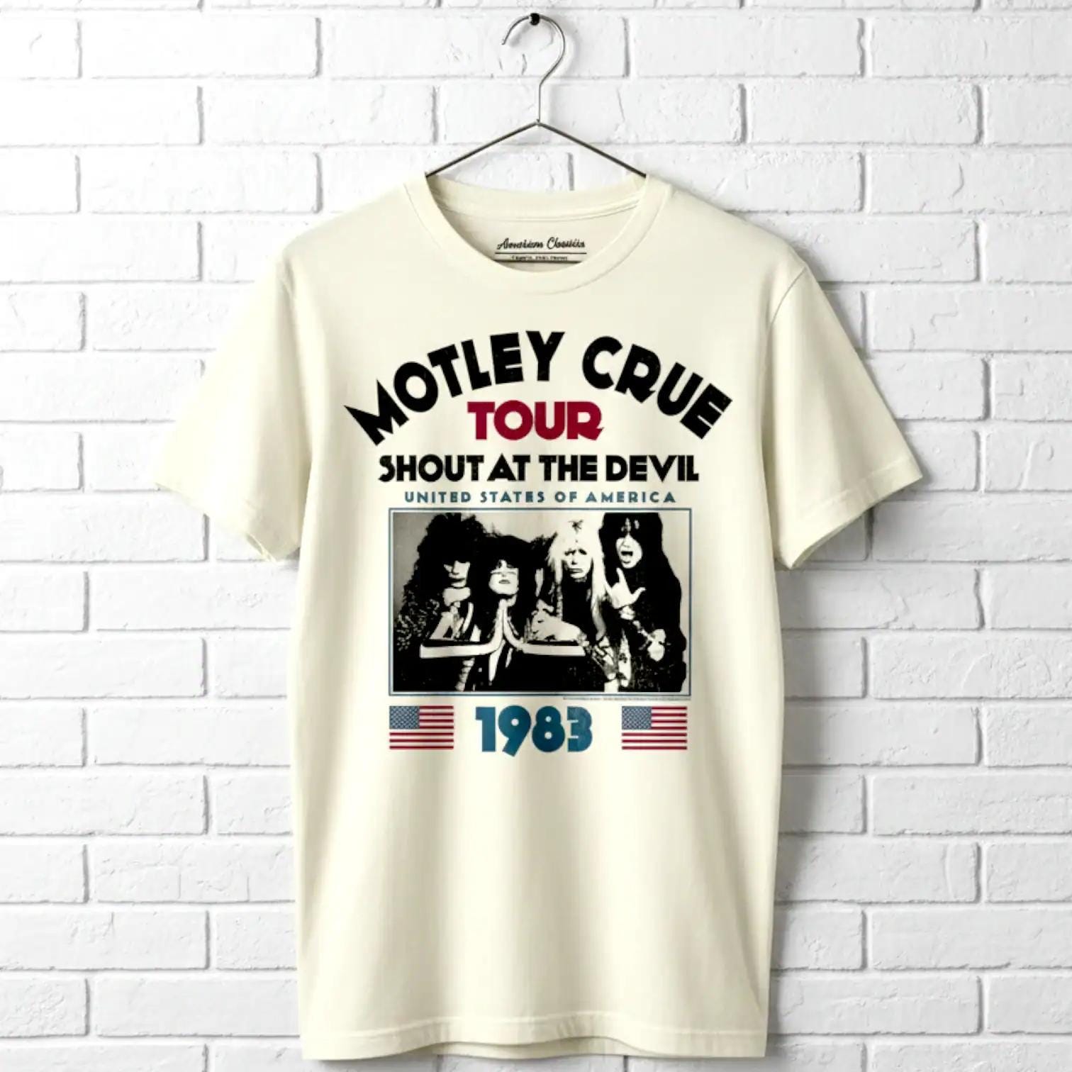 Vintage Motley Crue 1983 Shirt - Etsy