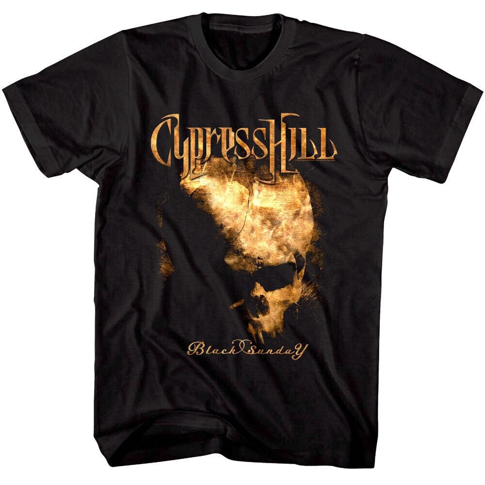 Buy Cypress Hill T-shirt Black Sunday Album Logo Hip Hop Music 