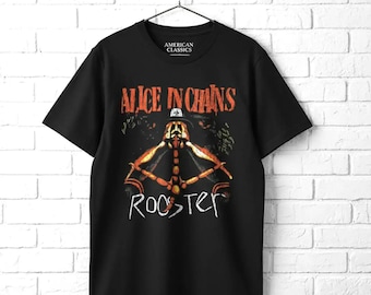 Alice in Chains Rooster T-shirt Alt Rock Band Concert Tee - Etsy