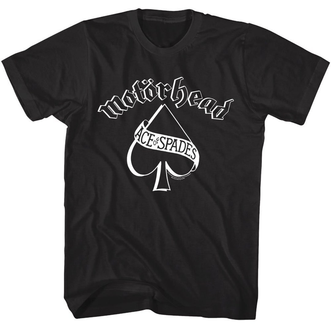Motörhead Ace Of Spades T-Shirt Für Männer - Offizieller Band-Merch In Rot