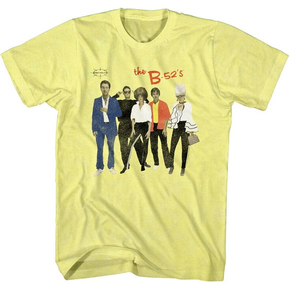 B52s Mens T-shirt Rock Lobster Album Cover Graphic Tee B-52s New
