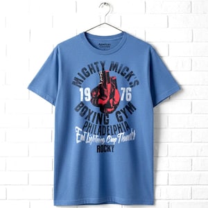 Mighty Mick's Boxing Gym Graphic Tee: Rocky Balboa Philadelphia 1976 Shirt image 1