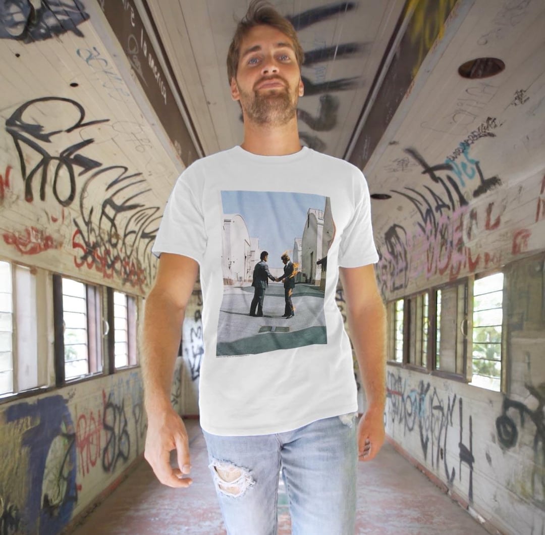 Pink Floyd Men's T-shirt Wish You Were Here Burning Pink Floyd Men's T-shirt Wish You Were Here Burning