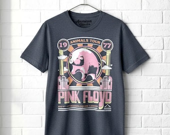 PINK FLOYD BAND T-shirt Psychedelic Flowers Marquee London Garden