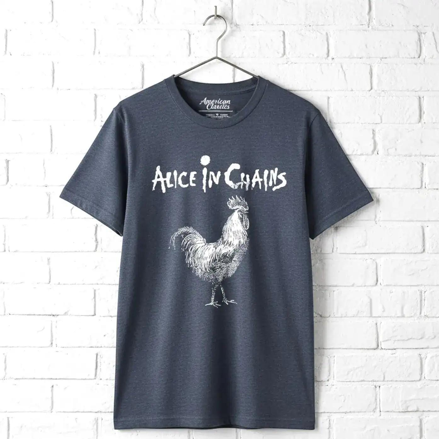 Alice in Chains Rooster Tshirt - Etsy