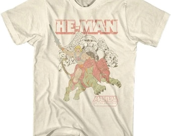 He-Man Charging from Grayskull Men's T Shirt
