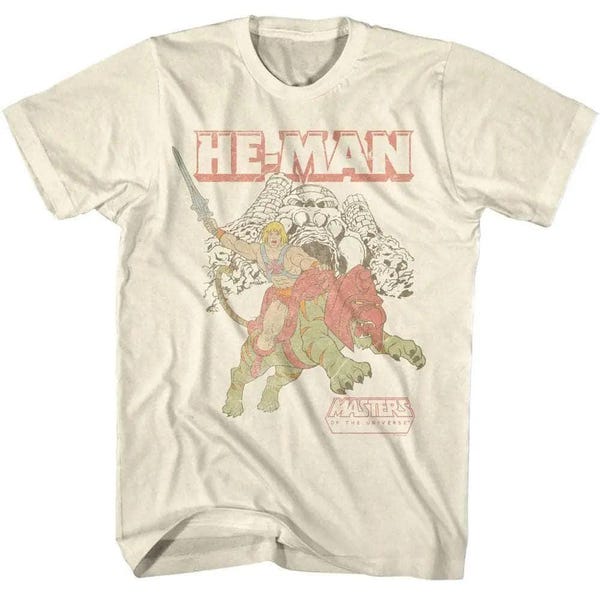 He-Man Charging de Grayskull T-shirt pour homme