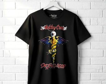 Motley Crue Dr Feelgood T-shirt - Vintage Rock Band Album Tee - Etsy