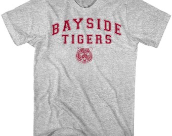 Saved By The Bell Men's T-Shirt Bayside Tigers Varsity Vintage Tees