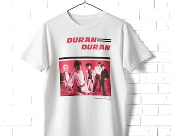 Duran Duran 1981 Debut Album Cover T-Shirt - 80s New Wave Band Merch