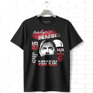 DRACULA T-Shirt Bela Lugosi Back from the Grave Graphic Tees