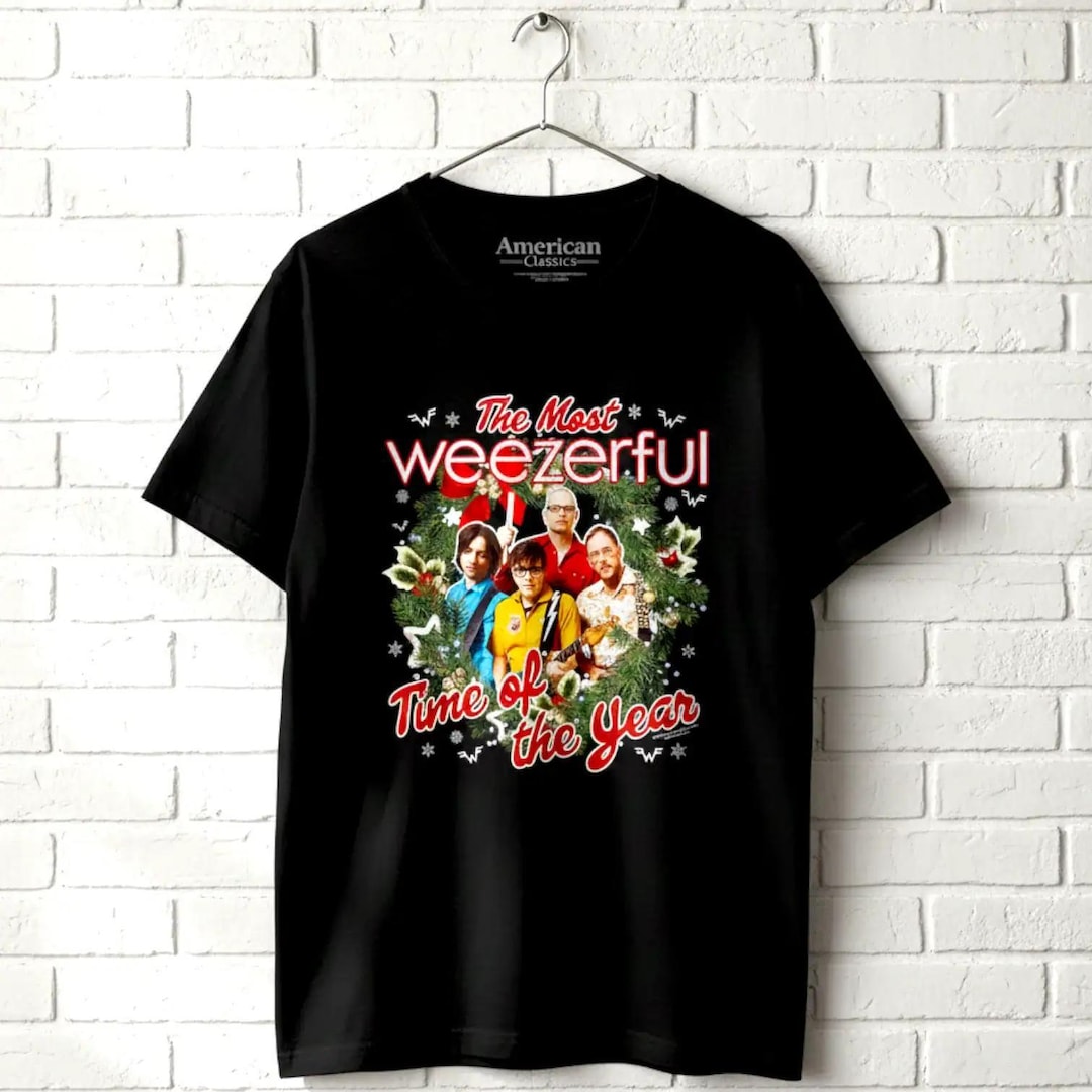 Weezer Men's Shirt Weezerful Time of the Year T-shirt Alternative