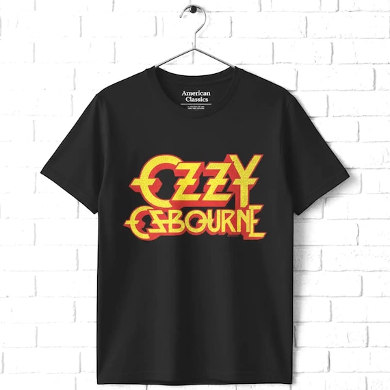 Ozzy Osbourne Vintage Logo T-shirt Band Merch Tee - Etsy