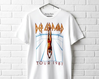 Def Leppard High N Dry 1981 Tour Shirt Vintage Rock Album Tee - Etsy
