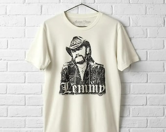Motorhead Lemmy Forever T-Shirt Rock Music Band Graphic Tee