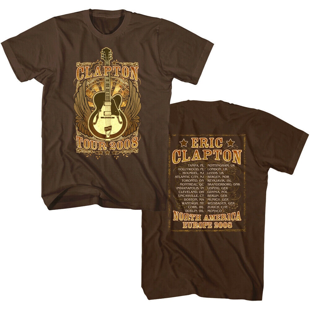 ミュージシャン ERIC CLAPTON 30th Anniversary T-shirt XL vintage Eric Clapton t-shirt 1993 | SellMerchandise