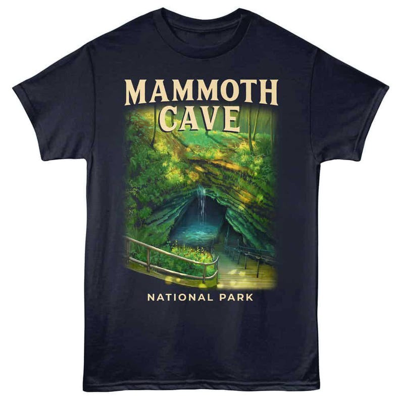 Mammoth Cave Stairs Men's T-Shirt