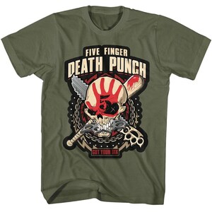 5 Finger Death Punch Shirt Got Your Six Graphic Tees