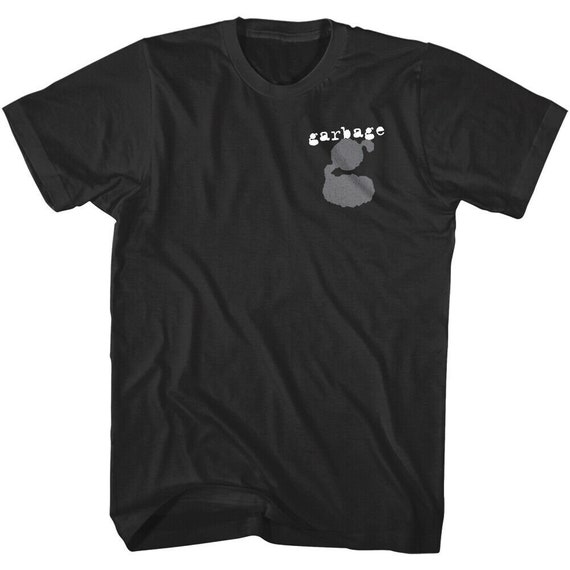 garbage 20 Years Queer Tour 2015 Tシャツ Garbage Band Men's T-shirt Alt Rock Album Concert Tour Merch