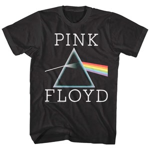 Pink Floyd Dark Side of the Moon Prism Shirt Floyd Album Cover Rock and Roll T-shirt Psychedelic Rock Band Concert Music Lovers Tour