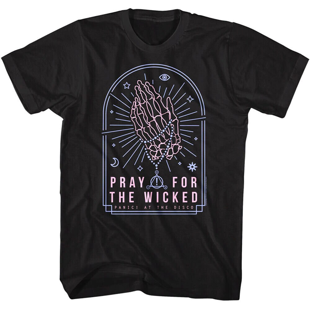 Panic! at the Disco T-shirt Neon Pray for the Wicked Shirts - Etsy