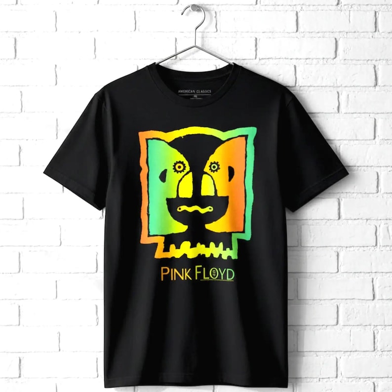 Pink Floyd Division Bell Abstract Art T-Shirt - Psychedelic Rock Band Concert Merch image 1