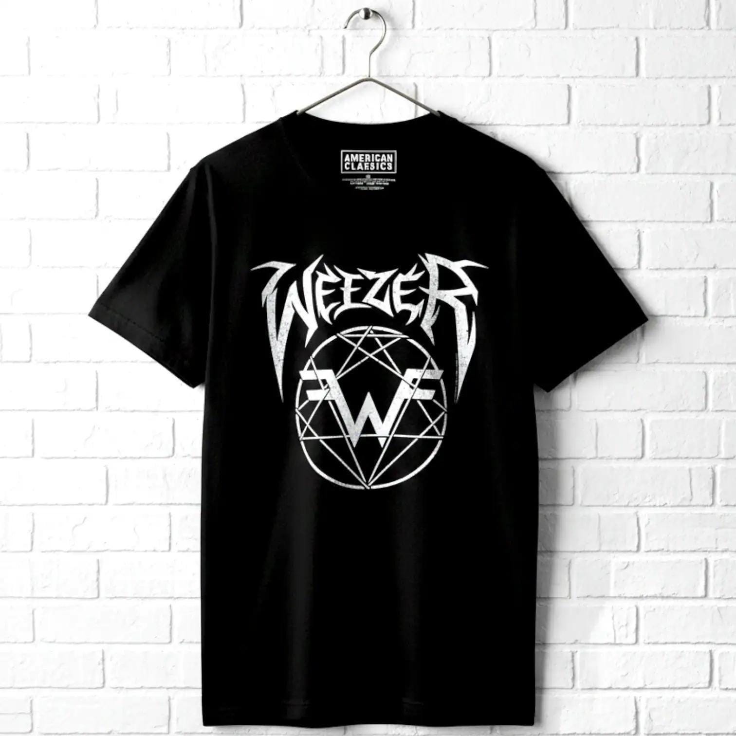 WEEZER T-shirt Band Metal Logo Big and Tall Shirts - Etsy