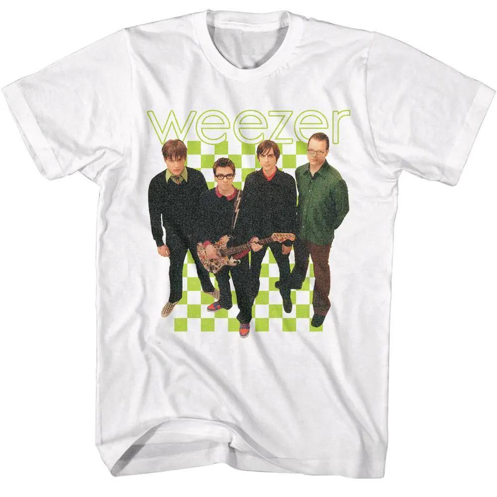 90s初期weezer Rock Musicグリーン Tシャツ　Lサイズ Weezer T-shirt Green Album Cover Poster Retro Tees - Etsy