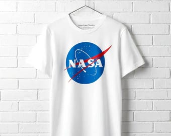 NASA Meatball Logo T-shirt Space Agency Retro Tee