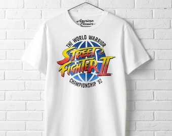 Street Fighter 2 World Warrior Championship '92 Graphic Tee Capcom Merch