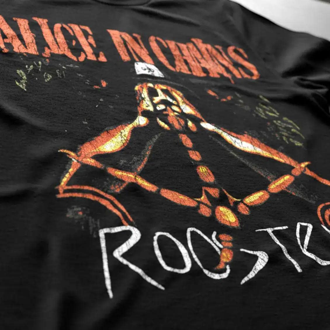 Alice in Chains Rooster T-shirt Alt Rock Band Concert Tee - Etsy
