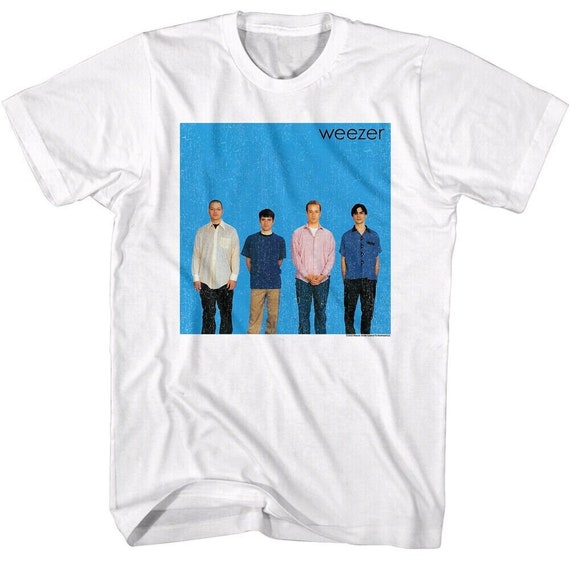 WEEZER T-shirt Blue Album Cover Big and Tall Shirts - Etsy