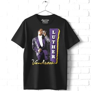 Vintage Luther Vandross T Shirt - Etsy