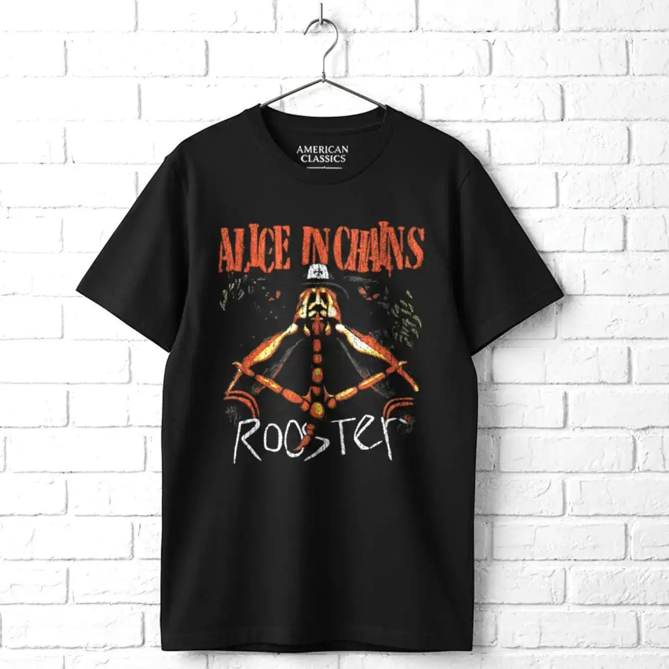 Alice in Chains Rooster T-shirt Alt Rock Band Concert Tee - Etsy