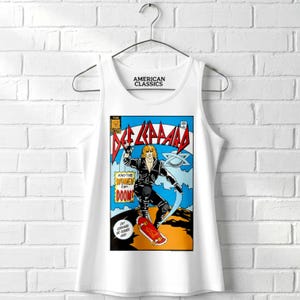 Def Leppard Comic - Etsy