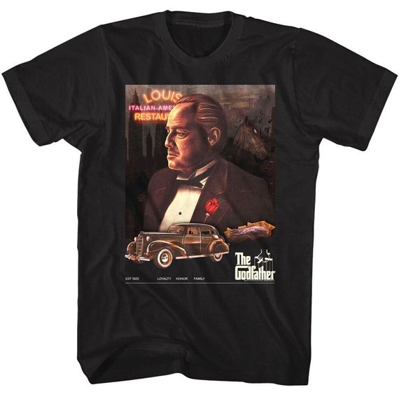 GODFATHER T-shirt King of New York Movie Merch Big and Tall
